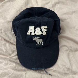 ABERCROMBIE & FITCH Baseball Cap in Navy